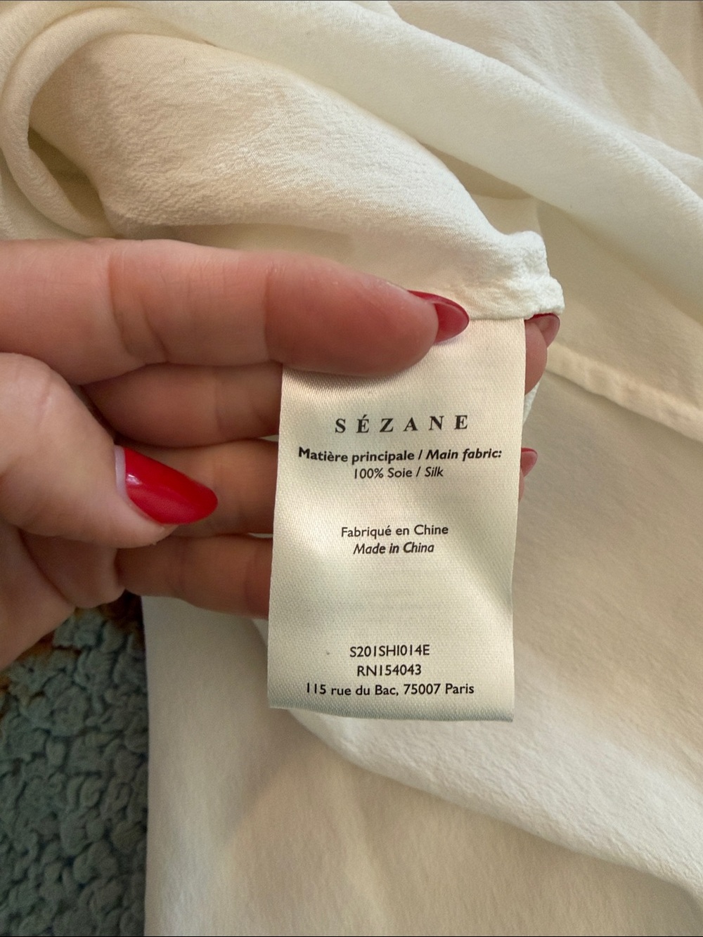 Sezane Florence silk shirt - Picture 5 of 6